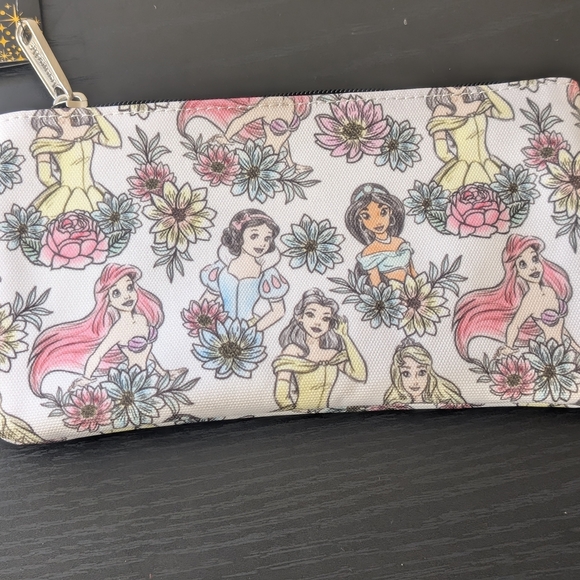 Loungefly Handbags - Loungefly Disney Princess Floral Cosmetic Bag